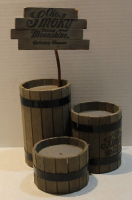 Ole Smoky Tennessee Moonshine Wooden Store Display Approx 13quot; x 8quot; $29.44
