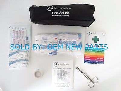 #ad Genuine Mercedes First Aid Kit Adhesive Strips Gauze Bandage Emergency Q4860043 $19.99