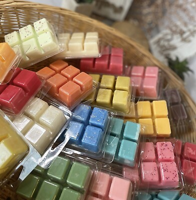 100% Soy Wax Melts. Over 70 Different Scents Available Buy 2 Get 1 Free $9.99