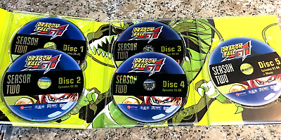 Dragon Ball GT DVD Season Two Ships free Same Day with Tracking $8.09