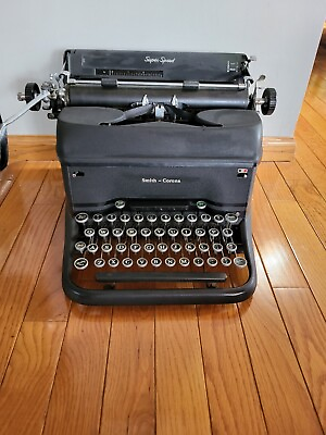 Vintage Antique LC Smith Corona Super Speed Typewriter $142.49