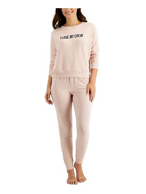 #ad FAMILY PJs Pink Long Sleeve Lounge M $3.39