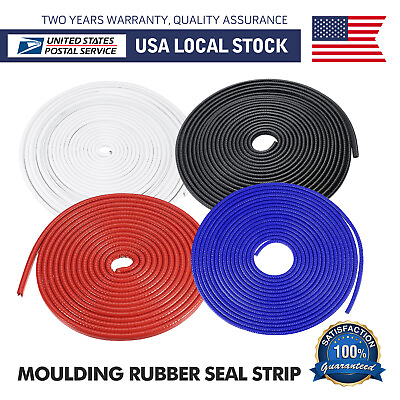 #ad Rubber Seal Strip Molding Edge Trim Car Door Protector Edge Trim Guard Universal $9.99