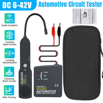 #ad DC 6 42V Car Wire Tracker Tool Automotive Short and Open Finder Circuit Tester $15.99