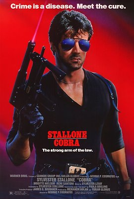 #ad COBRA Movie Poster Licensed New USA 27x40quot; Theater Size STALLONE 1986 $24.99