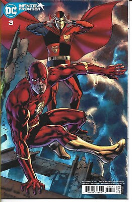 #ad INFINITE FRONTIER #3 BRYAN HITCH VARIANT DC COMICS 2021 NEW UNREAD BAG AND BOARD $8.25