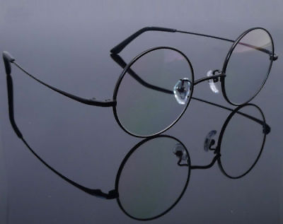 #ad 100% Pure Titanium Vintage Round Optical Flexible Eyeglass Frame Spectacles 8786 $49.99