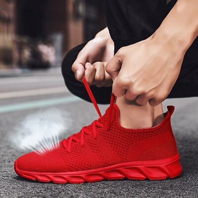 #ad Casual Shoes Light Breathable Mesh Fashion Men Women Sneakers Sports Running New $29.69