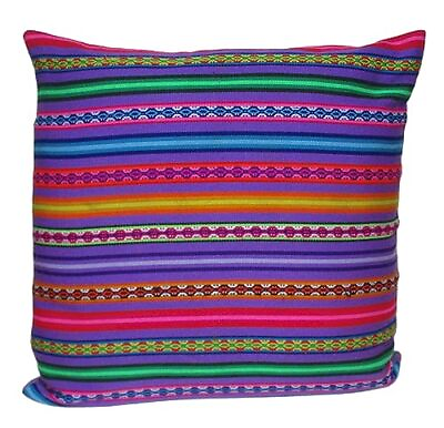#ad Throw Pillow Case Cushion Inka Fabric Cover Decorative Peru Cushion Cover Cot... $20.56