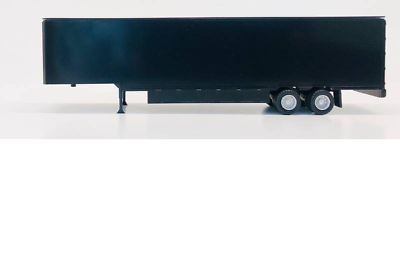 Black Moving Van 2 Axle Trailer Promotex 1 87 Truck Accessory HO Scale 5510 $16.10