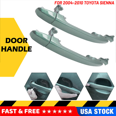 #ad Outside Exterior Sliding Door Handle Left or Right Rear for Toyota Sienna 04 10 $14.99