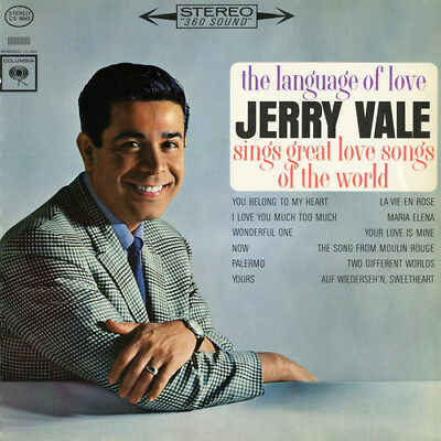 #ad Jerry Vale The Language of Love New CD Alliance MOD $15.91