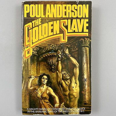 #ad The Golden Slave By Poul Anderson 1980 Zebra Books Fantasy Fiction PB $4.49