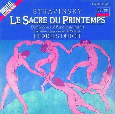 #ad Stravinsky: Le Sacre du Printemps The Rite of Spring 1921 Version VERY GOOD $7.64