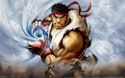 156633 Street fighter IV Game Wall Print Poster $45.95