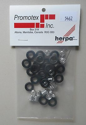 CHROME WHEELS HUBS FOR PROMOTEX HERPA 1 87 TRUCK Accessory HO Scale 5462 $8.99
