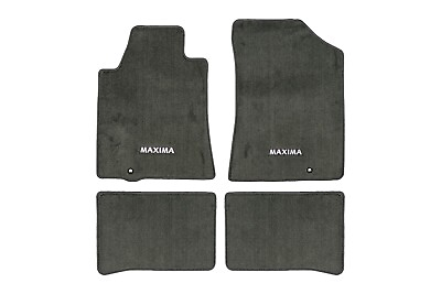 2009 2014 Nissan Maxima Carpeted Floor Mats Front amp; Rear Set OE NEW 999E2MV030BK $122.09
