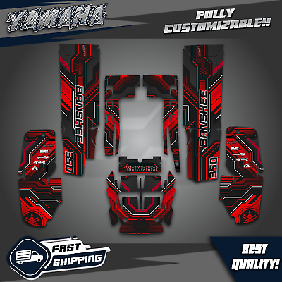 #ad Customized ATV Decals Stickers Graphics for Graphics Kits for Yamaha BANSHEE 350 $185.03
