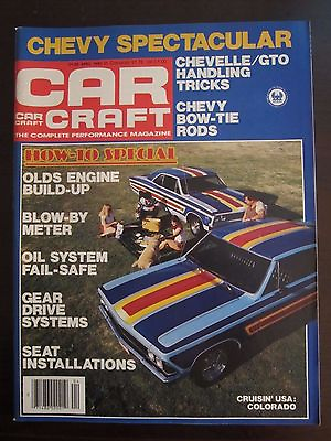 Car Craft Magazine April 1981 Olds Engine Build Up Chevelle X AZ CC $4.99
