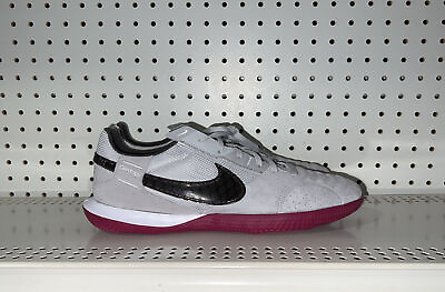 Nike Street Gato Mens Indoor Soccer Turf Shoes Size 12 Gray Berry DC8466 021 $75.00