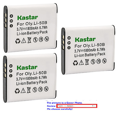 #ad Kastar Replacement Battery for Casio NP 150 amp; Exilim EX TR15WE EX TR150 $6.99