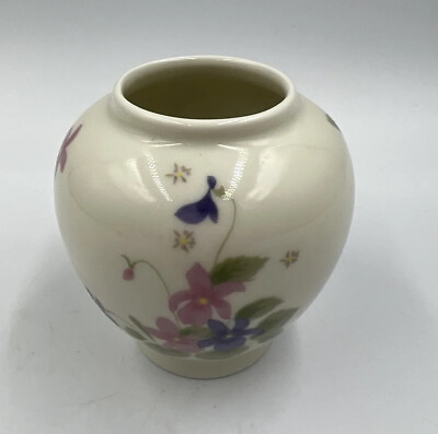 #ad #ad Vintage Fred Robert#x27;s Company San Francisco Made in Japan Small Vase Violets $12.99