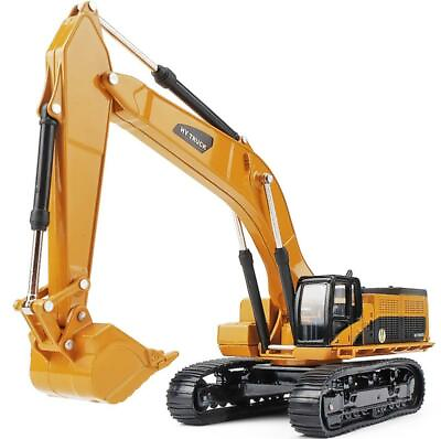 #ad High Simulation Alloy Toy 1:50 Engineering Heavy Duty Excavator Model Kids Gifts $29.99