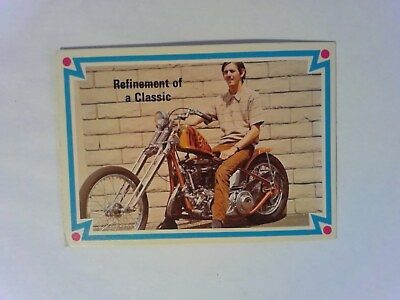 #ad 1972 Choppers and Hot Bikes #1 Refinement of a Classic Card LB1 $1.99