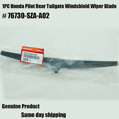 Genuine OEM Honda Pilot Rear Tailgate Windshield Wiper Blade 76730 SZA A02 NEW #ad $9.99