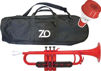 #ad Zo Tp 01Bk Trumpet Mute Set Red Adjustment Product Outlet Plastic Wind Instrumen $346.85