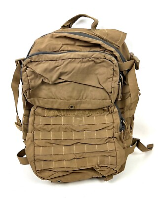 #ad USMC Eagle Ind. FILBE 3 Day Assault Pack Coyote Tan Backpack w Assault Pouch $80.99
