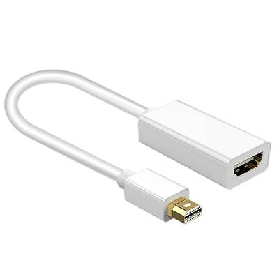 #ad Mini DisplayPort Thunderbolt to HDMI Adapter Compatible iMac FAC5 Lot C $3.82