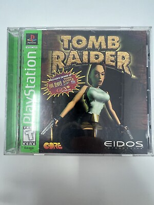 Tomb Raider Featuring Lara Croft Sony PlayStation 1 1996 $13.99