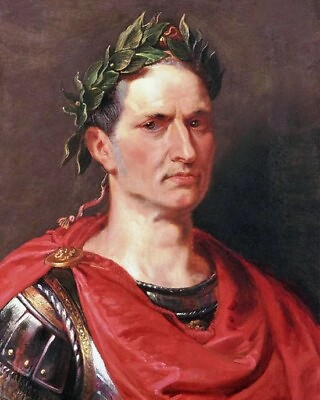 Roman Politician Gaius Julius Caesar Painting Poster 8x10 Picture Celebrity Prin $7.98