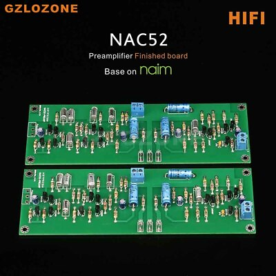 Flagship 2CH HIFI Stereo NAC52 Preamplifier Base On NAIM DIY Kit Finished board $40.99