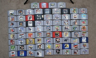 #ad Nintendo 64 N64 Games 001 Tested Cleaned Pick amp; Choose Discount shipping $118.99