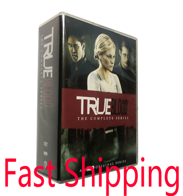 #ad True Blood The Complete Series Seasons 1 7 DVD 33 Disc Fast Shipping $32.80