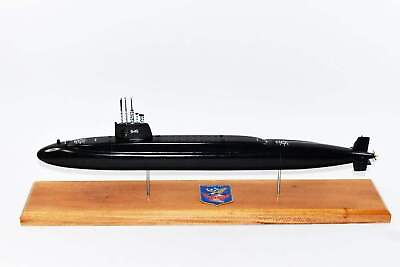 #ad USS James K. Polk SSBN 645 Submarine Model Black Hull Scale $459.00