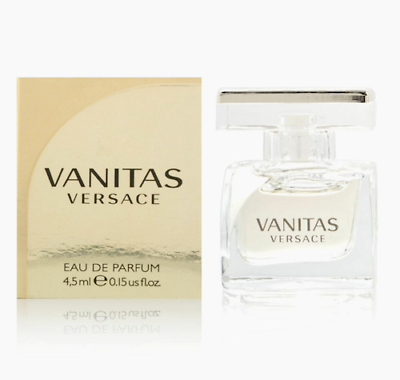 VERSACE VANITAS Women Perfume 4.5ml 0.15oz EDP Splash MINI TRAVEL SAMPLE D18 $13.95