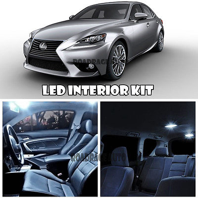 #ad For 2013 2016 LEXUS IS250 IS350 LED Interior Kit White 5050 Xenon HID Bulb 15pcs $14.99