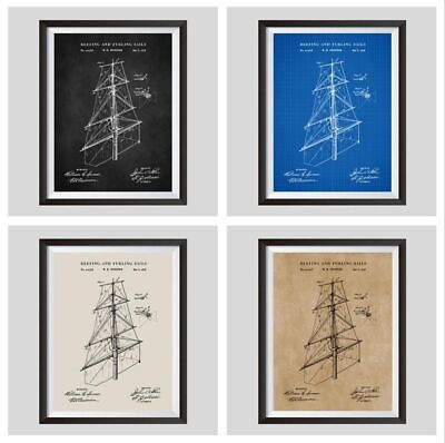 #ad Sail Rigging Nautical Marine Blueprint Sailing Poster Prints Wall Art Decoration $17.99