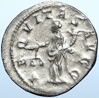 PHILIP I the ARAB Authentic Ancient 244AD Old Silver Roman Coin AEQUITAS i108395 $394.65
