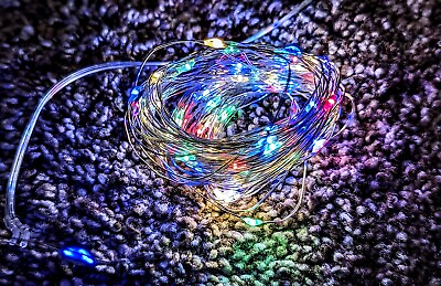 LED Multicolor Fairy Lights 32.8ft $15.00
