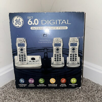 #ad General Electric Dect 6.0 Digital Phone $85.00