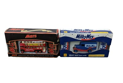 #ad Milky Way amp; Mars Heritage Truck Bus Boxed With Original Chocolate 1993 GBP 10.00