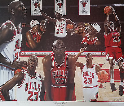 #ad Chicago Bulls Memories of Michael Jordan S N LImited Edition $295.00