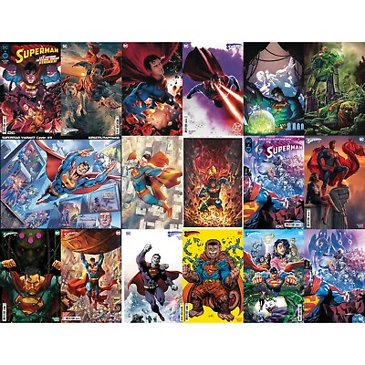 Superman 2023 11 12 13 Variants DC Comics COVER SELECT $4.88