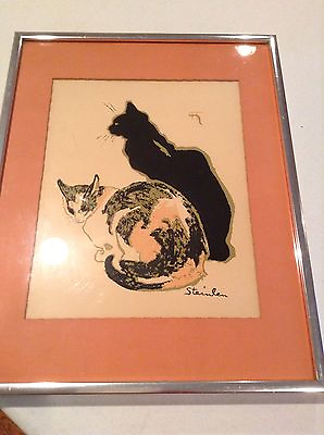 Theophile Steinlen Les Chats Modern Classic Series Print #217 $175.00