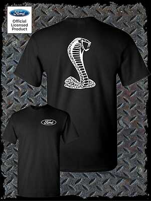 #ad Licensed Ford Shelby Cobra Logo T Shirt Official Product Mustang GT500 $17.95