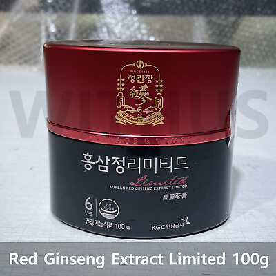 JUNG KWAN JANG 6 Years Korean Red Ginseng Extract Limited 100g 정관장 홍삼정리미티드 $104.84